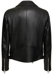 Alexander McQueen Classic Leather Biker Jacket