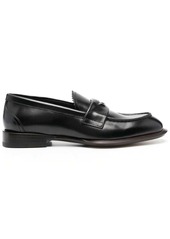 Alexander McQueen coin-embellished penny loafers