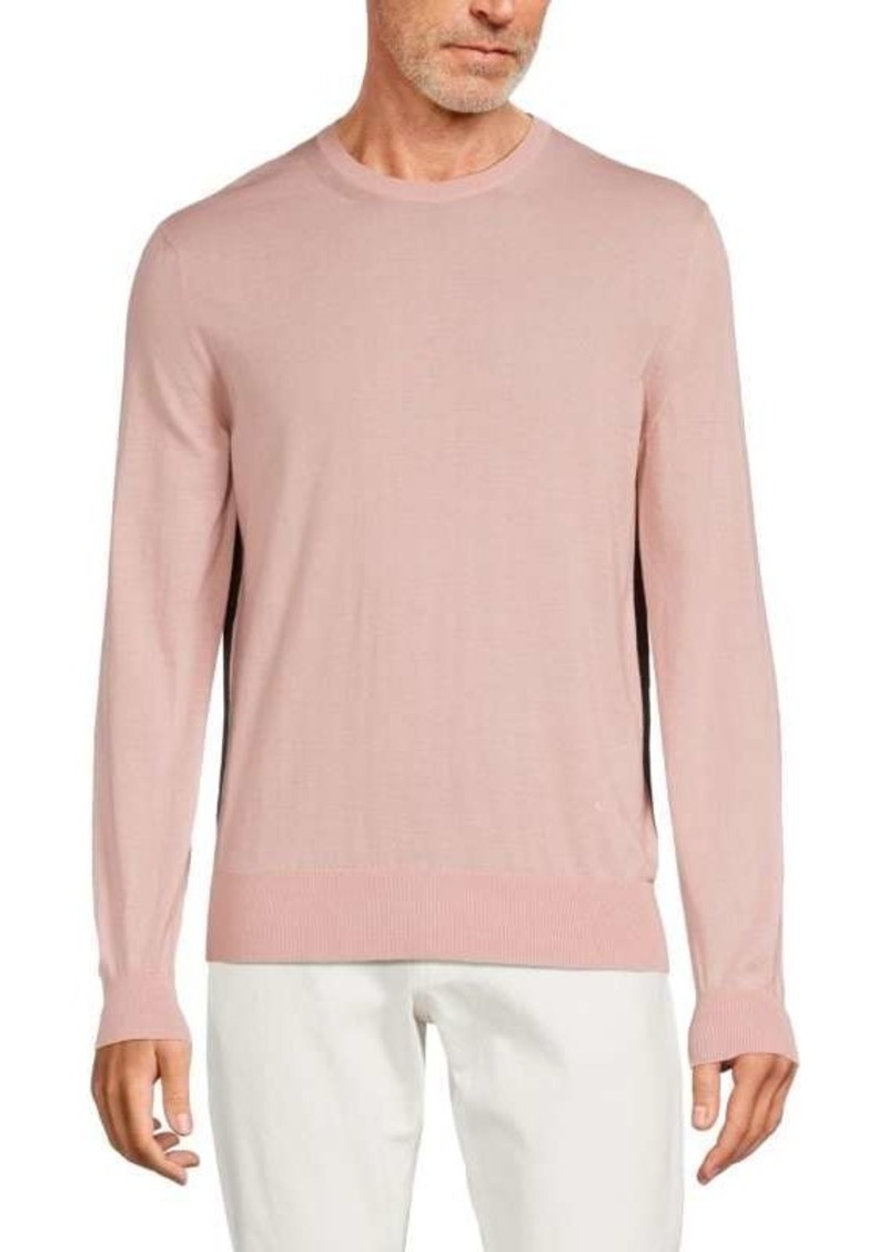 Alexander McQueen Colorblock Fine Cashmere Sweater