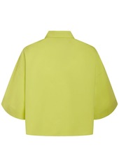 Alexander McQueen Compact Cotton Poplin Shirt