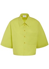 Alexander McQueen Compact Cotton Poplin Shirt