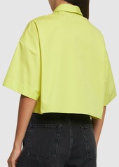 Alexander McQueen Compact Cotton Poplin Shirt