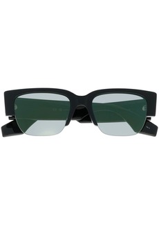 Alexander McQueen contrasting-bridge detail sunglasses
