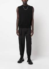 Alexander McQueen cotton cargo trousers