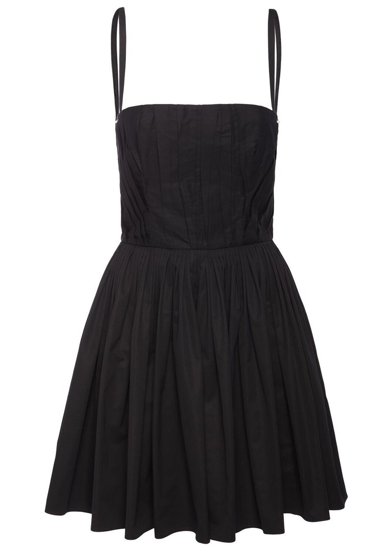 Alexander McQueen Cotton Poplin Dress