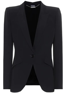 Alexander McQueen Crêpe blazer