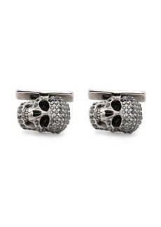 Alexander McQueen Crystal Skull cufflinks