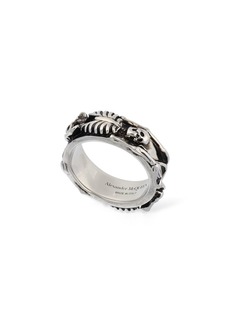 Alexander McQueen Dancing Metal Skeleton Ring