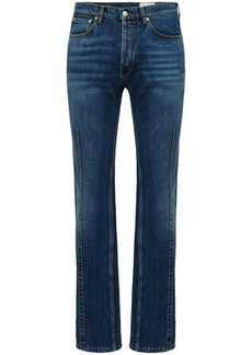 Alexander McQueen dart-detail straight-leg jeans
