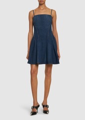 Alexander McQueen Denim Mini Dress