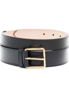 Alexander McQueen double-wrap leather belt