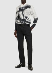 Alexander McQueen Dragonfly Shadow Printed Pants