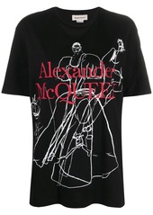 Alexander McQueen drawing print T-shirt
