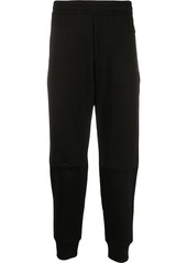 Alexander McQueen embroidered logo patch track trousers
