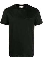 Alexander McQueen embroidered logo T-shirt