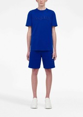 Alexander McQueen embroidered logo track shorts