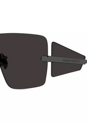 Alexander McQueen Flat Mask 99MM Sunglasses