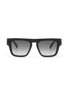 Alexander McQueen flat-top rectangular sunglasses