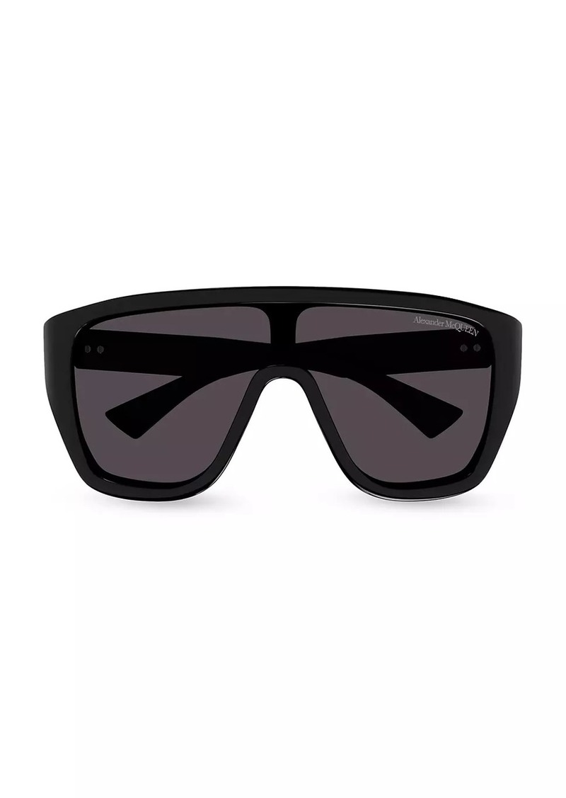 Alexander McQueen Floating Skull 99MM Mask Sunglasses