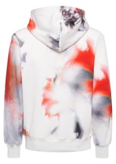 Alexander McQueen Floral All Over Print Cotton Hoodie