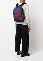 Alexander McQueen graffiti logo-print backpack