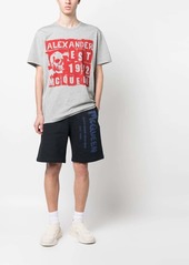 Alexander McQueen Graffiti-print track shorts