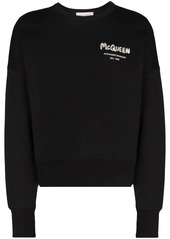 Alexander McQueen graffiti-print sweatshirt