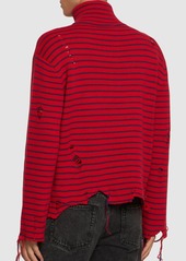 Alexander McQueen Half-zip Wool Turtleneck Sweater