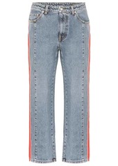Alexander McQueen High-rise straight jeans
