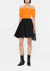 Alexander McQueen high-waisted A-line skirt