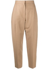 Alexander McQueen high-waisted tapered trousers