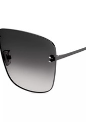 Alexander McQueen Icons Am0343s-001 64MM Sunglasses