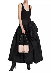 Alexander McQueen Knotted Stretch-Cotton Jersey Gown