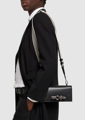 Alexander McQueen Knuckle Twist Jewelled Leather Bag