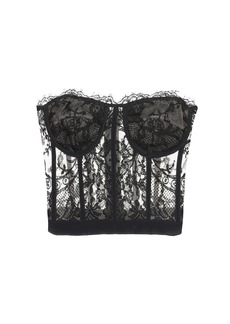 Alexander McQueen Lace bustier