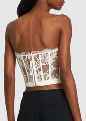 Alexander McQueen Lace Bustier Top