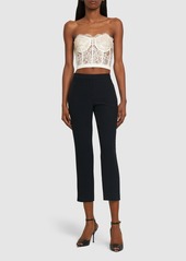 Alexander McQueen Lace Bustier Top