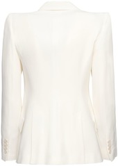 Alexander McQueen Leaf Crepe Blazer