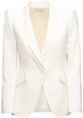 Alexander McQueen Viscose Blend Blazer