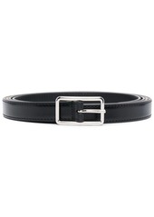 Alexander McQueen leather buckle belt