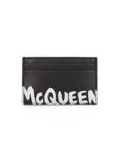 Alexander McQueen Leather Card Holder