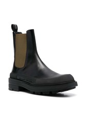 Alexander McQueen leather Chelsea boots