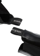 Alexander McQueen leather chelsea boots