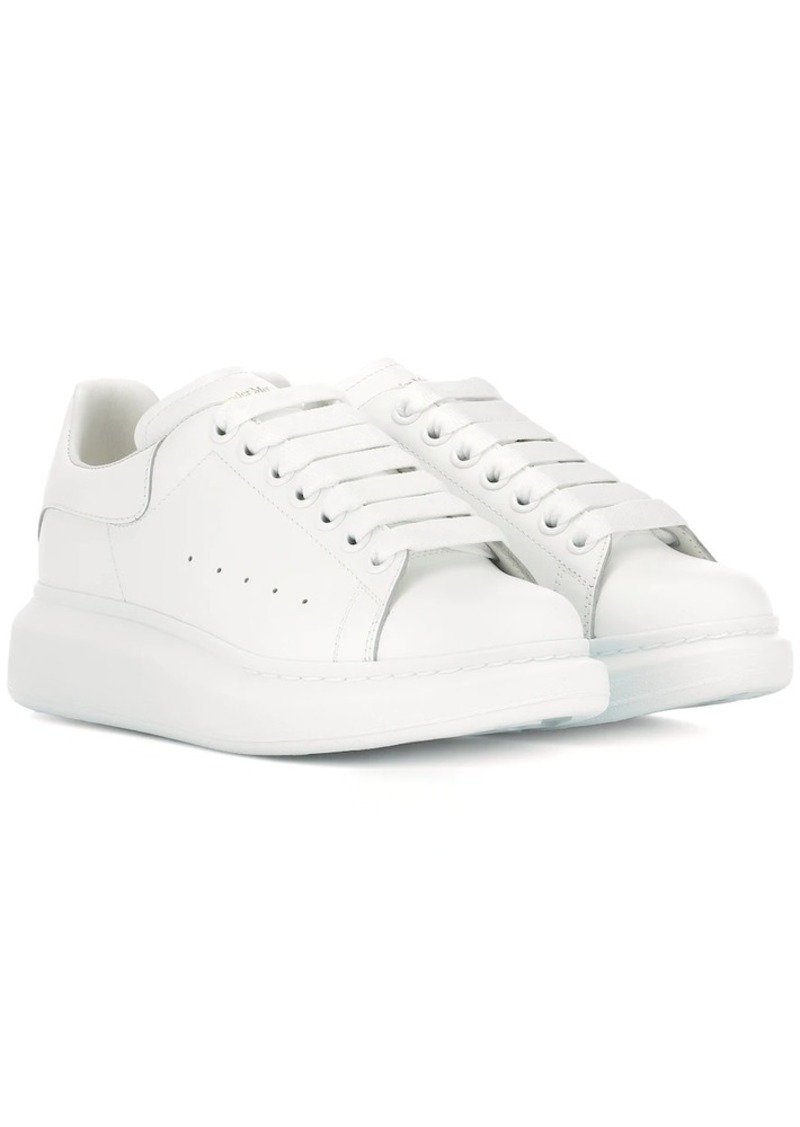 Alexander McQueen Oversized leather sneakers