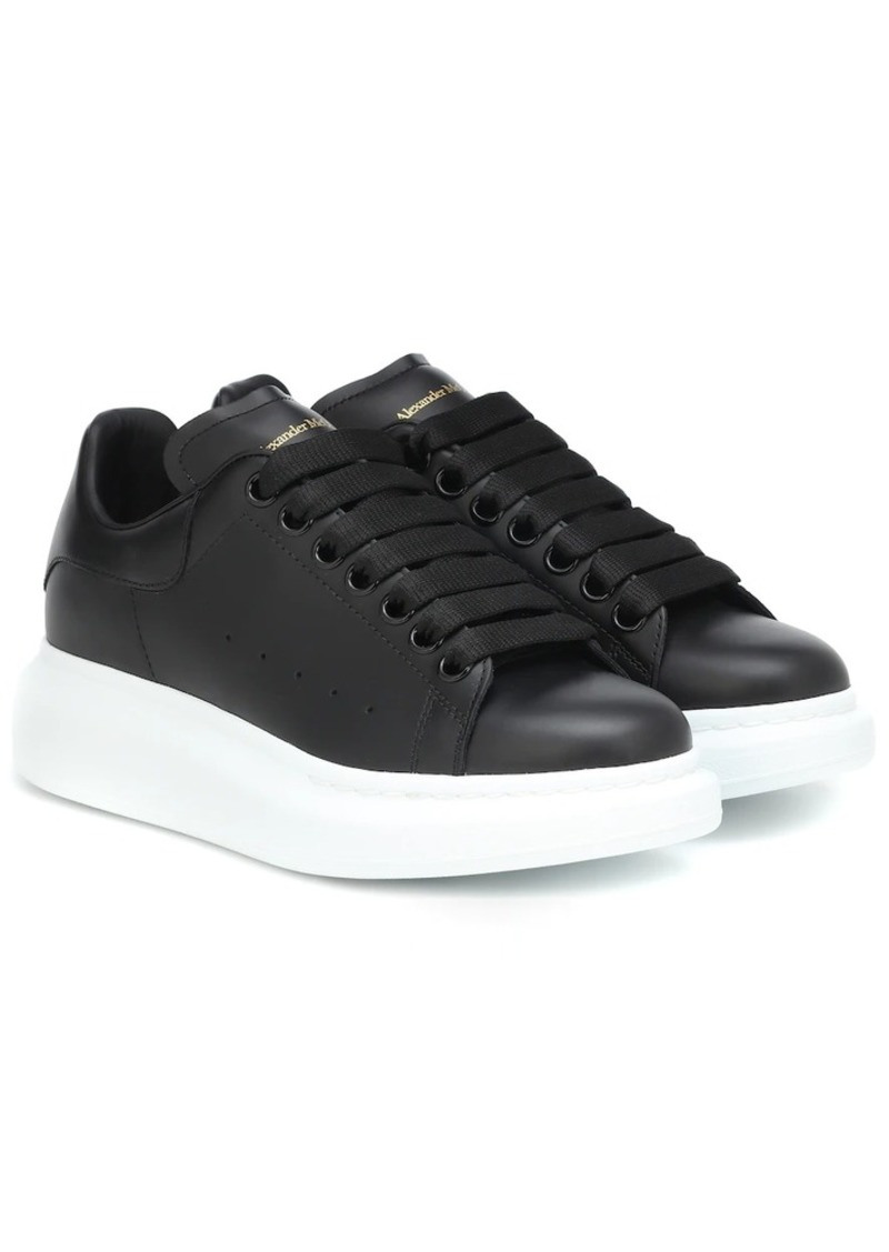 Alexander McQueen Oversized leather sneakers