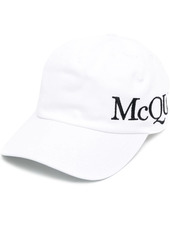 Alexander McQueen logo-embroidered baseball cap