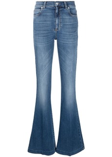 Alexander McQueen logo-patch denim jeans
