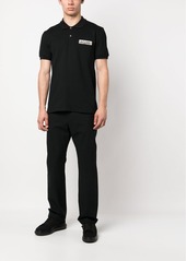 Alexander McQueen logo-patch polo shirt