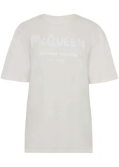 Alexander McQueen logo-print cotton T-shirt