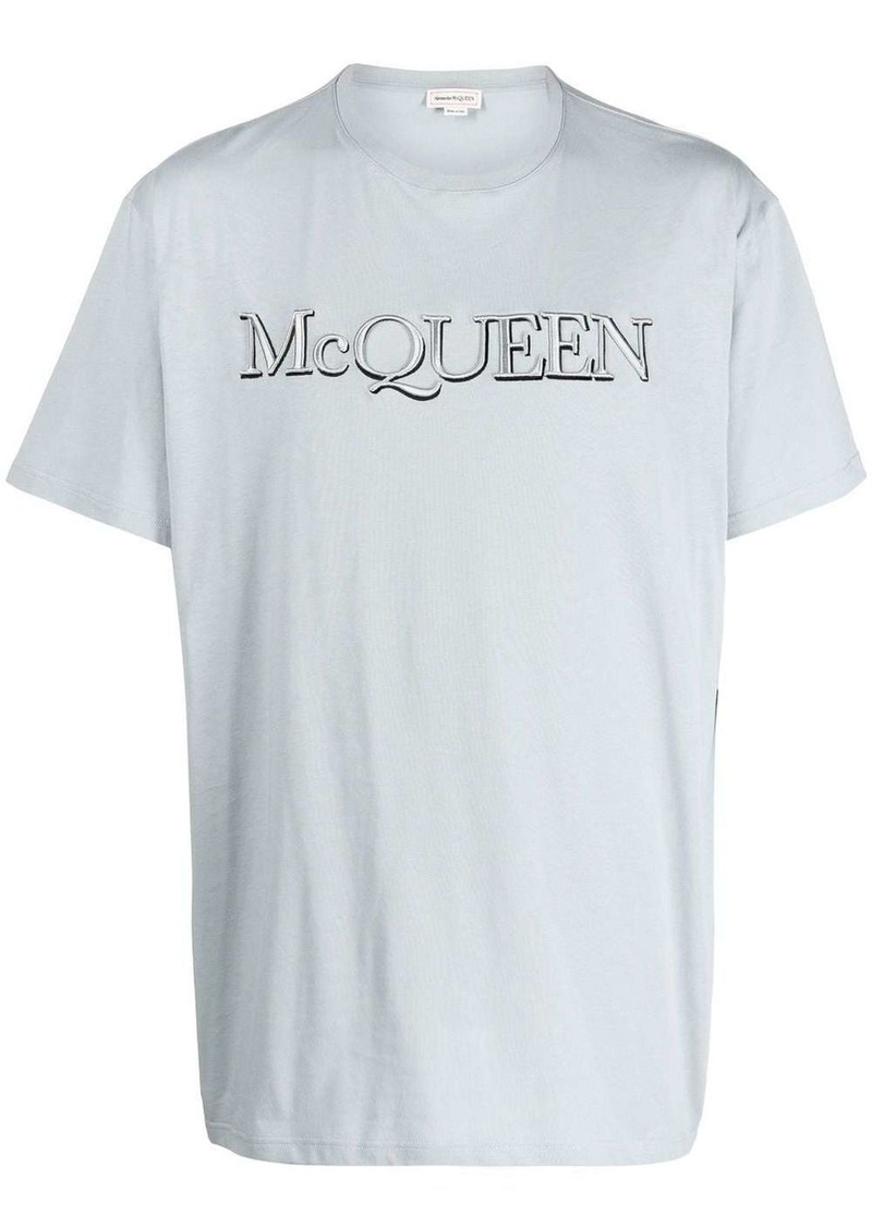 Alexander McQueen logo-print cotton T-shirt